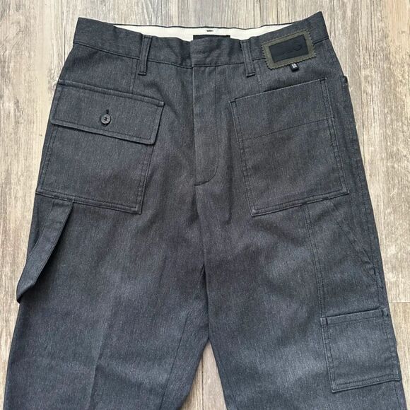 Vintage Dolce & Gabbana D&G Multi Pocket Cargo Pants Size 30 Archive Designer - Picture 2 of 5
